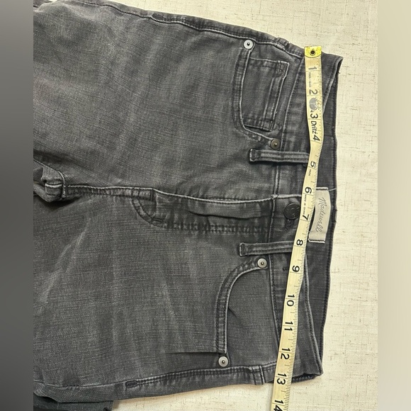 Madewell Gray Skinny Pants - Picture 5 of 10